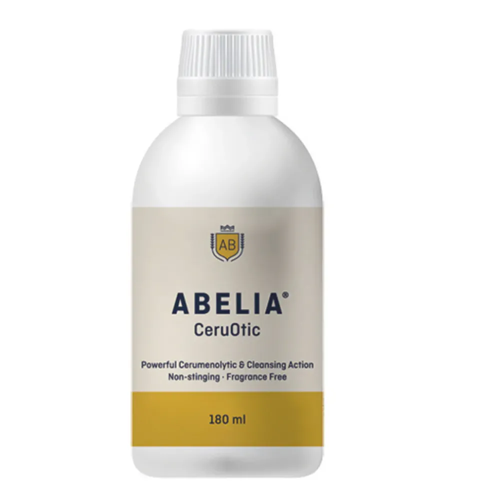 Abelia CeruOtic Ear Cleaning Solution for Dogs & Cats (180 ml)