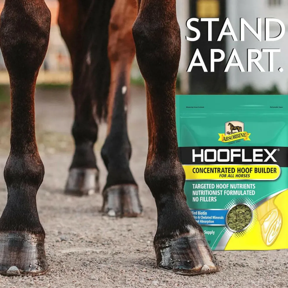 Absorbine Hooflex Concentrated Hoof Builder Pellet Supplement for Horses