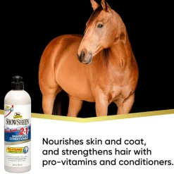 Absorbine Showsheen 2-in-1 Shampoo & Conditioner for Horses (20 oz)