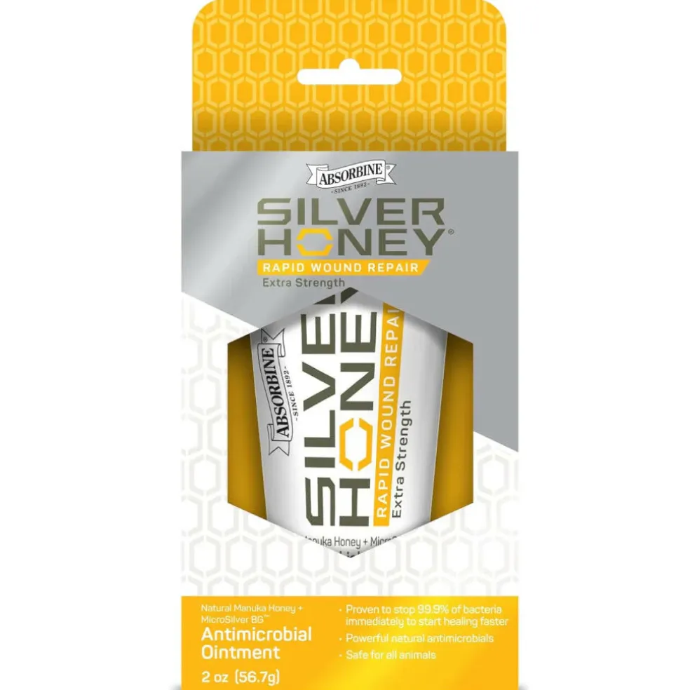 Absorbine Silver Honey Rapid Wound Repair Ointment for Pets 2 oz
