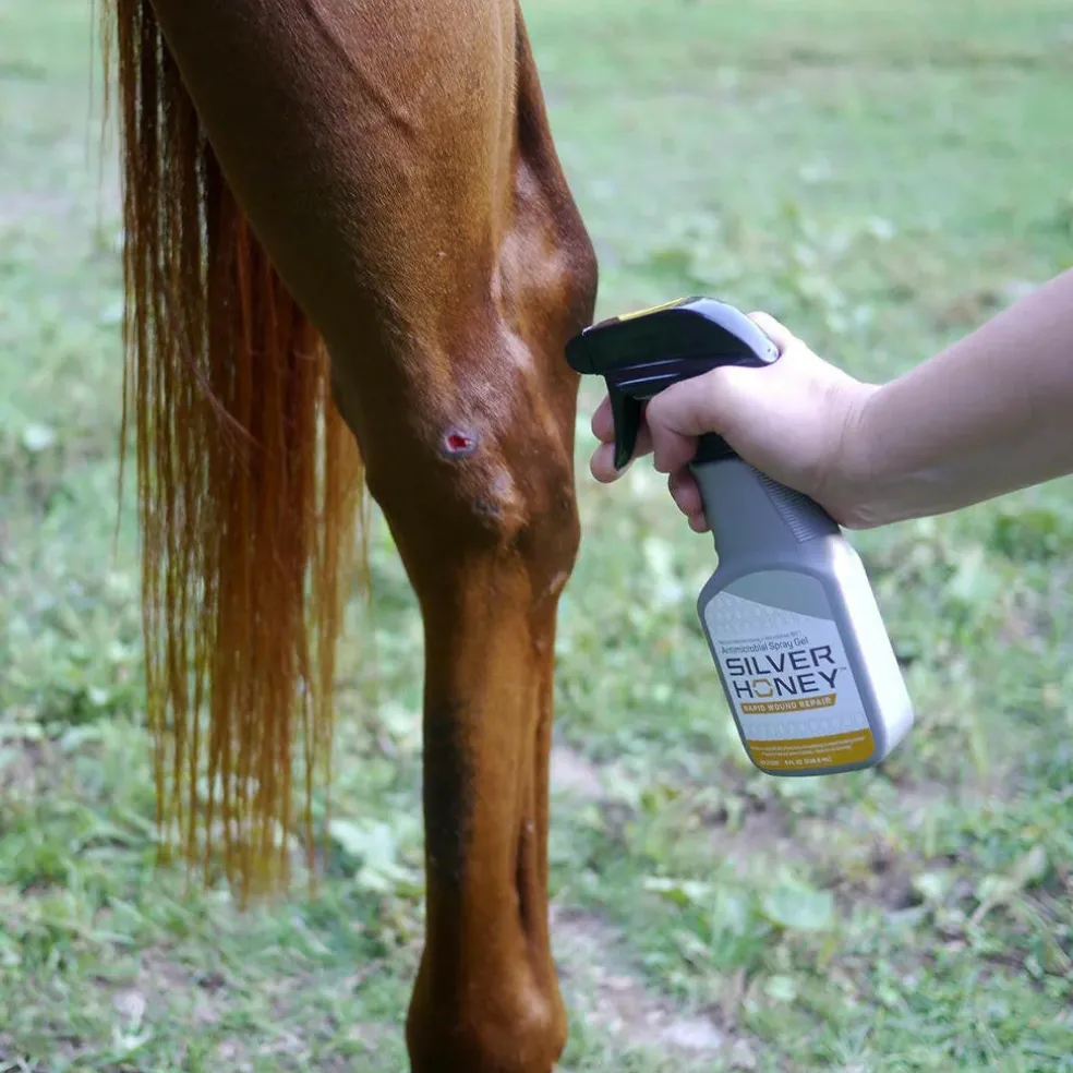 Absorbine Silver Honey Rapid Wound Repair Spray Gel 8 oz