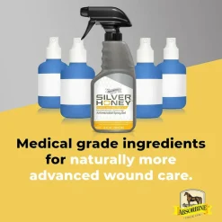 Absorbine Silver Honey Rapid Wound Repair Spray Gel 8 oz