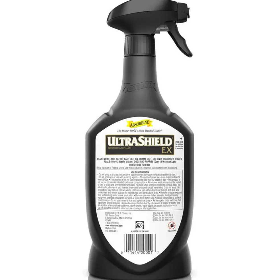 Absorbine Ultrashield EX Insecticide & Repellent Spray for Horses & Dogs