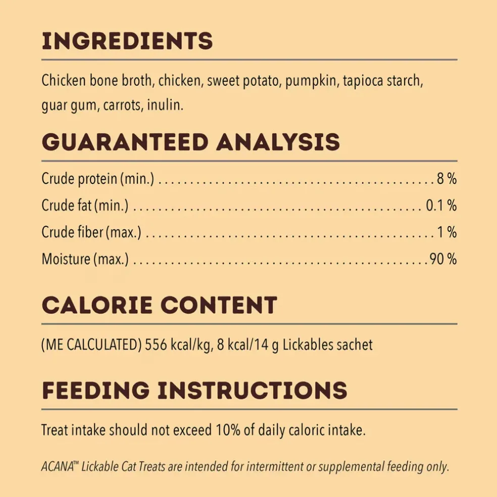 ACANA Lickables Cat Treats