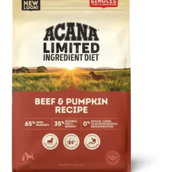 ACANA Singles Limited Ingredient Beef & Pumpkin Grain-Free High-Protein Dry Dog Food