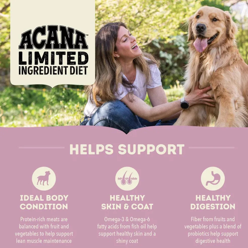 ACANA Singles Limited Ingredient Lamb & Apple Grain-Free High-Protein Dry Dog Food