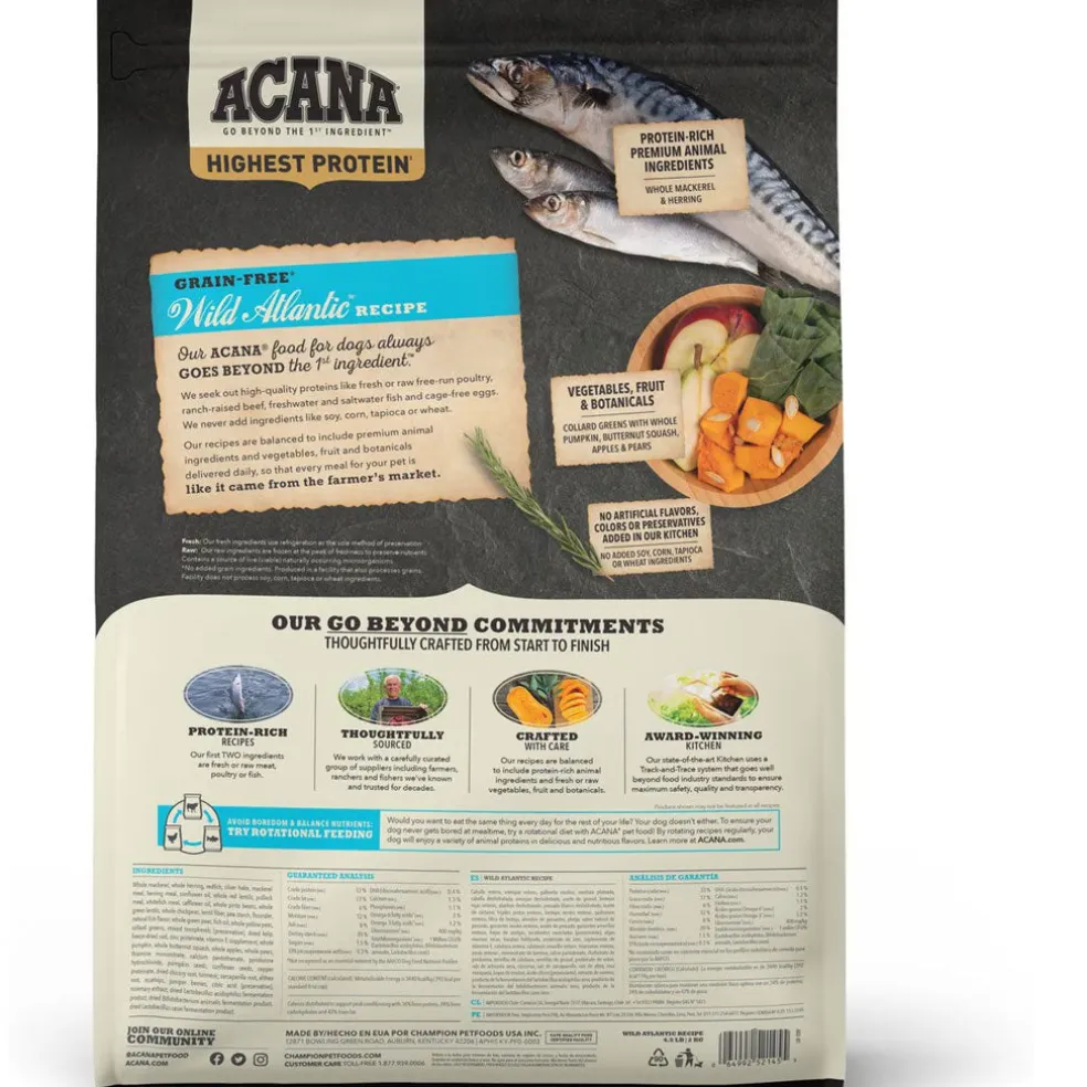 ACANA Wild Atlantic Highest Protein Grain-Free Dry Dog Food