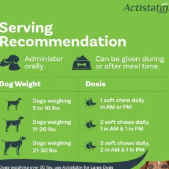 Actistatin Canine Extra-Strength Hip & Joint Small Bite Soft Chews for Small Dogs (120 ct)