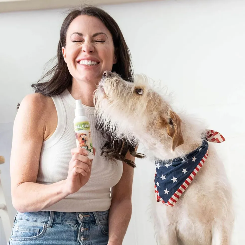 Adore Pet Complete Oral Care Spray Peppermint Flavor for Dogs & Cats, 4-oz