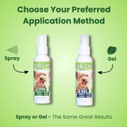 Adore Pet Complete Oral Care Spray Peppermint Flavor for Dogs & Cats, 4-oz