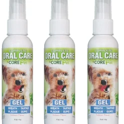 Adore Pet Oral Care Gel for Dogs & Cats - Salmon Flavor, 4-oz