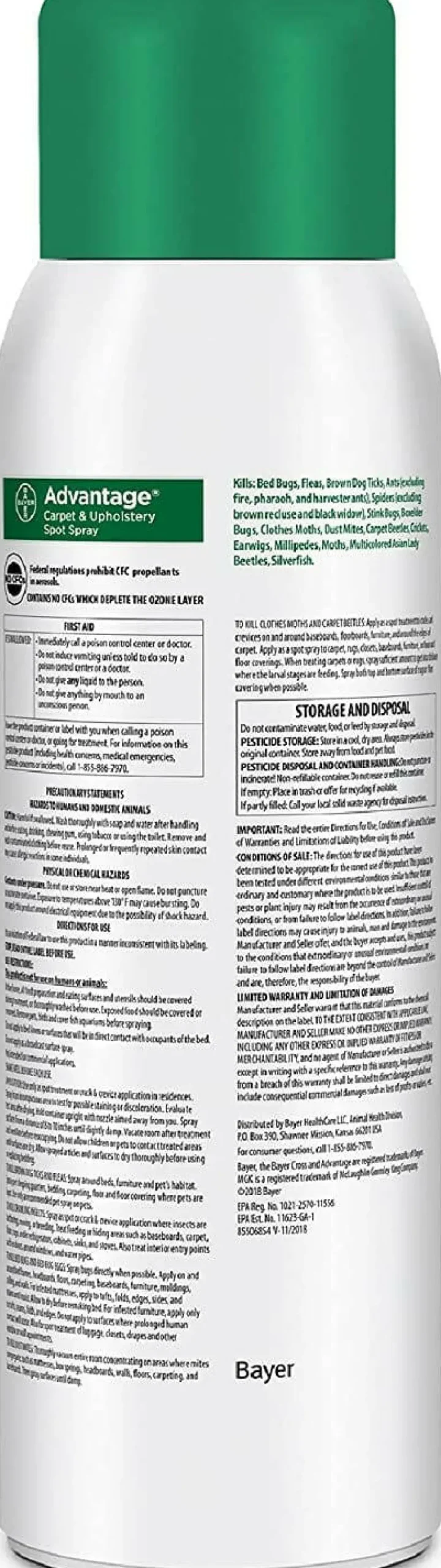 Advantage Carpet & Upholstery Spot Spray (16 oz)