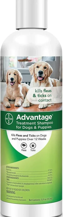 Advantage Flea & Tick Treatment Shampoo for Dogs & Puppies