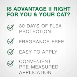 Advantage II Flea Control for Small Cats (5-9 lbs) Orange Box