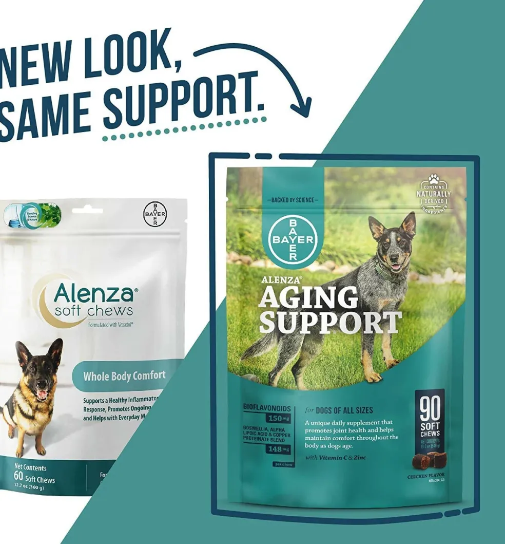 Alenza Aging Support Soft Chews for Dogs