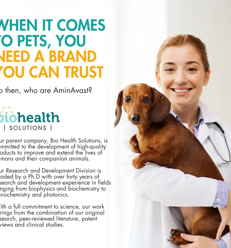 AminAvast Kidney Support for Dogs (60 capsules)