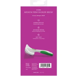 Andis Firm Slicker Dog Grooming Brush, Green/White