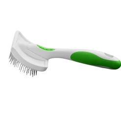 Andis Firm Slicker Dog Grooming Brush, Green/White