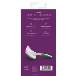 Andis Firm Slicker Dog Grooming Brush, Green/White