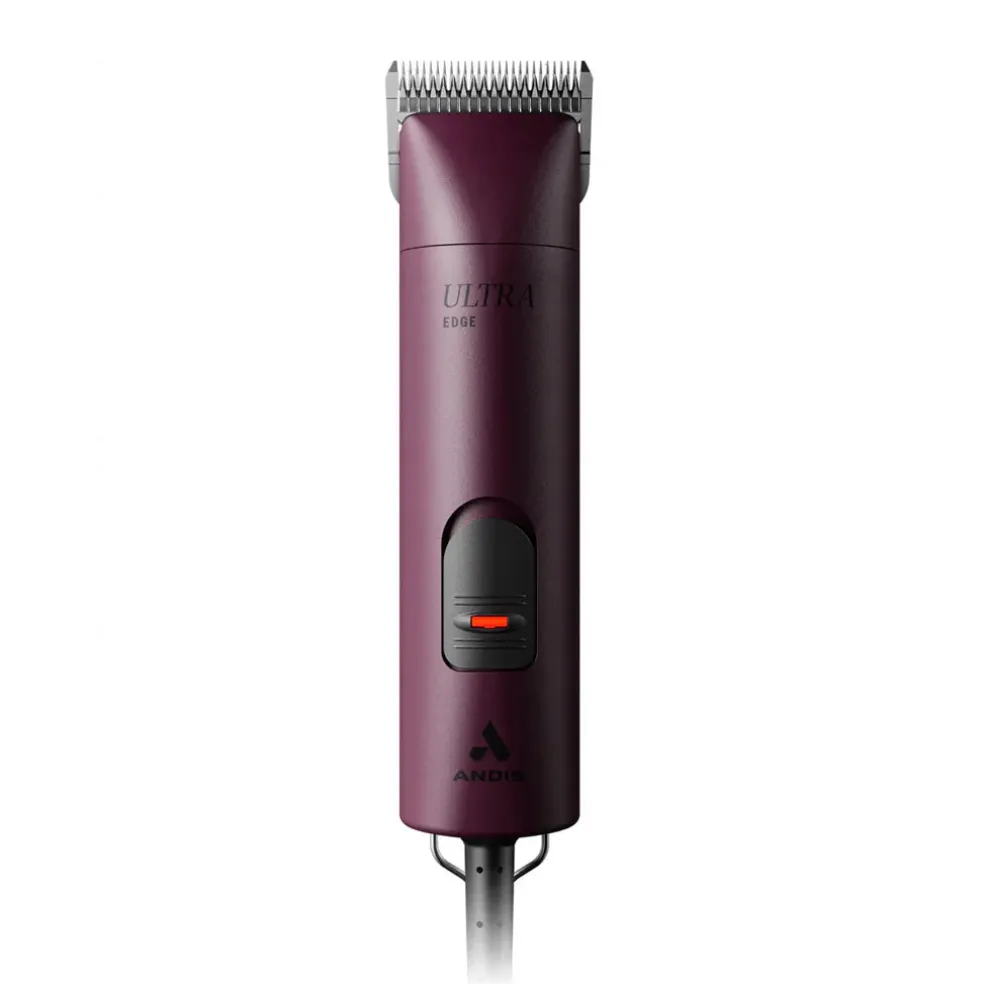 Andis UltraEdge AGC Super 2-Speed Dog, Cat & Small Pet Clipper, Burgundy