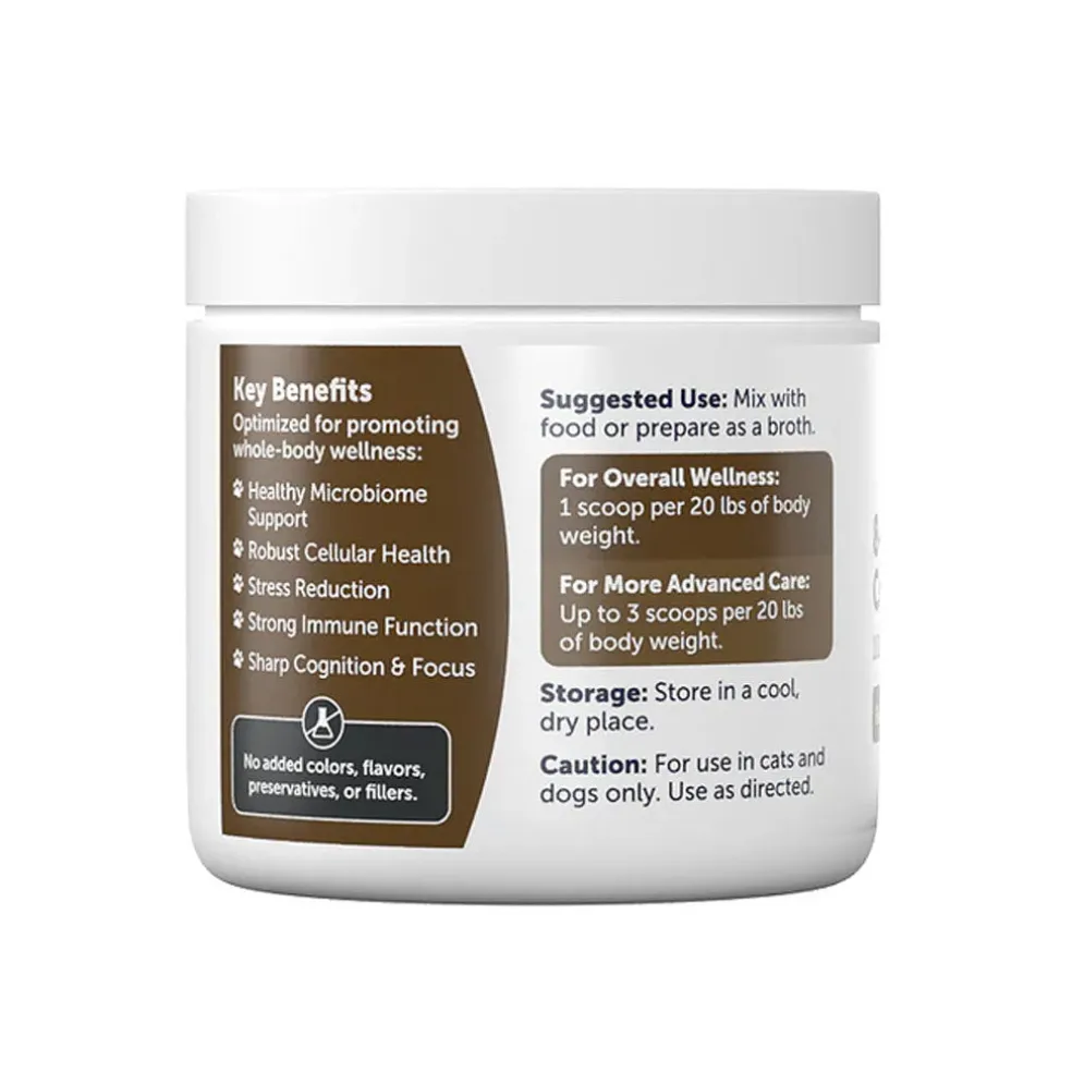 Animal Biome 8-in-1 Mushroom Complex for Cats and Dogs, 60-g