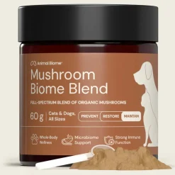 Animal Biome 8-in-1 Mushroom Complex for Cats and Dogs, 60-g