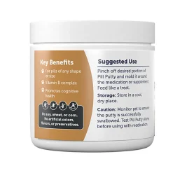 Animal Biome Pill Putty for Cats & Dogs, 120-g