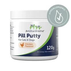 Animal Biome Pill Putty for Cats & Dogs, 120-g
