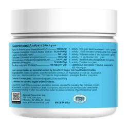 Animal Essentials Plant Enzyme & Probiotic Digestive Supplement Powder for Dogs & Cats