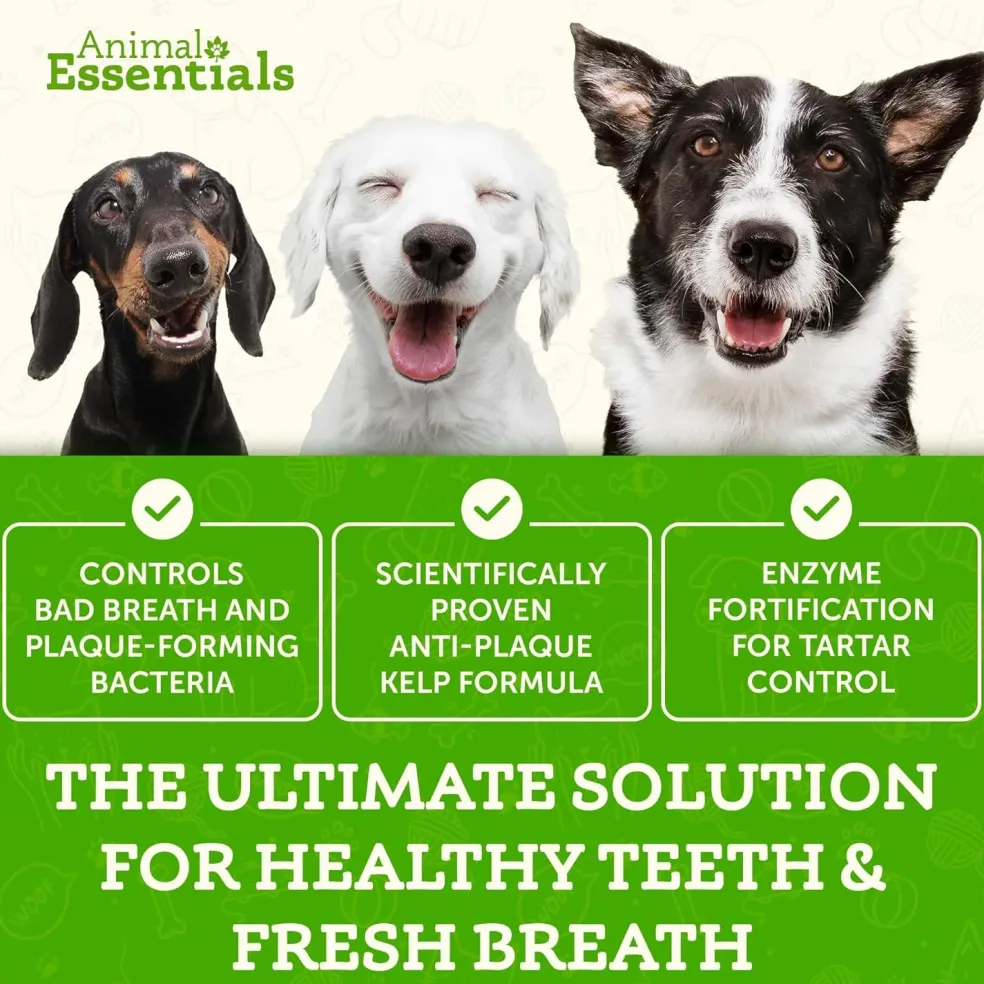 Animal Essentials Sea-Dent Anti-Plaque Powder for Dogs (2.5 oz)