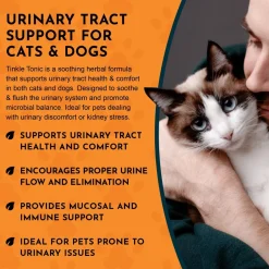 Animal Essentials Tinkle Tonic Herbal Tonic to Support Urinary Tracts System for Dogs & Cats