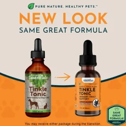 Animal Essentials Tinkle Tonic Herbal Tonic to Support Urinary Tracts System for Dogs & Cats