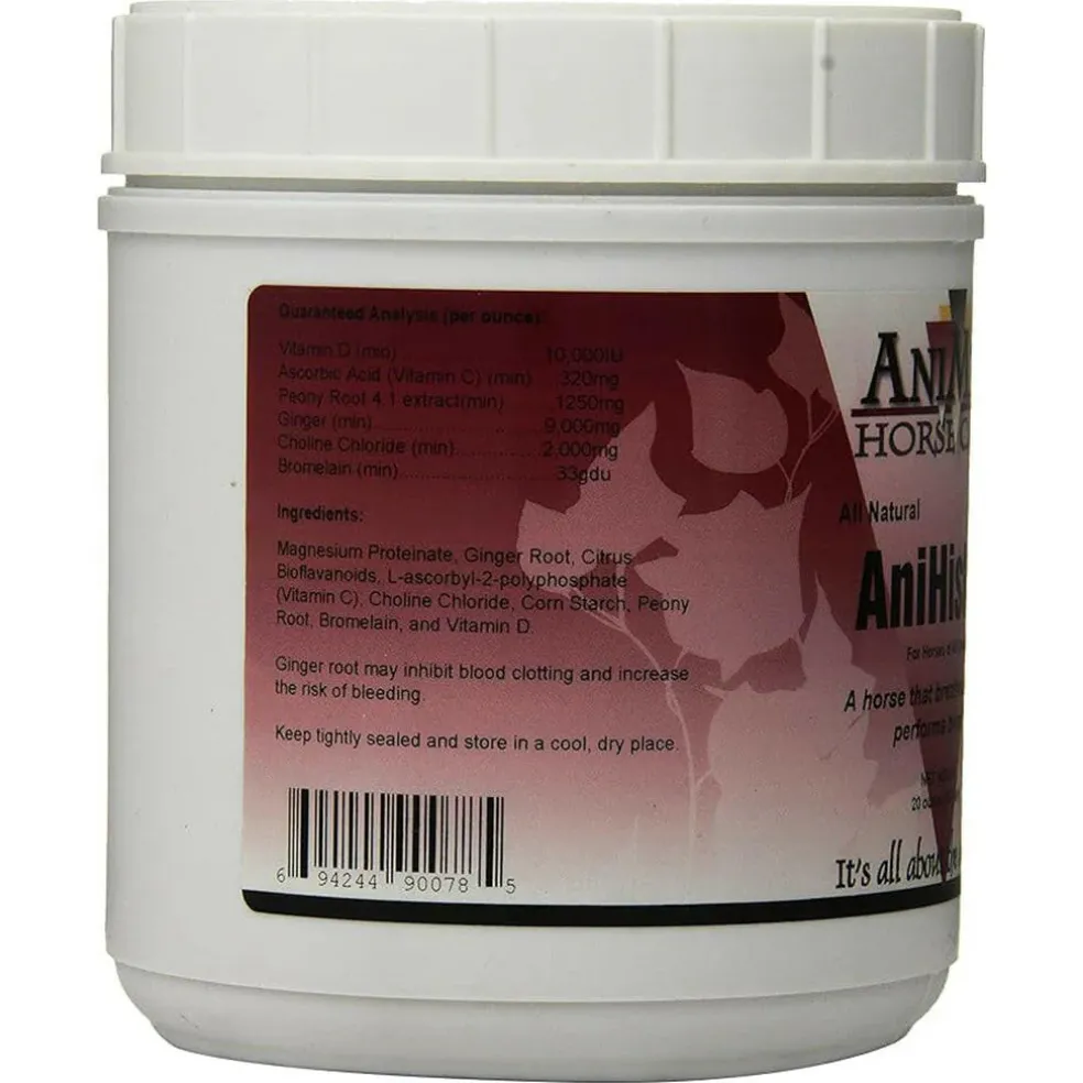 AniMed AniHist H Respiratory Health & Allergy Relief Powder Horse Supplement (20 oz)
