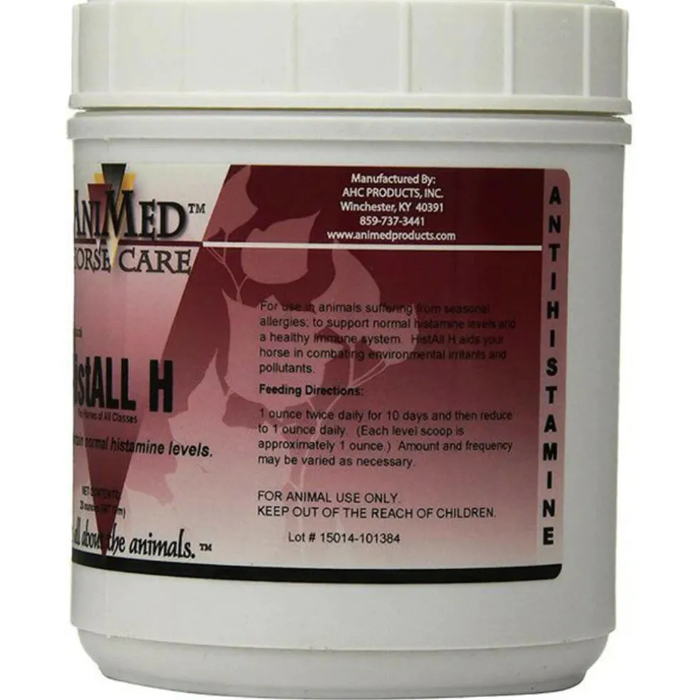 AniMed HistAll-H Allergy Relief Powder Supplement for Horses (20 oz)