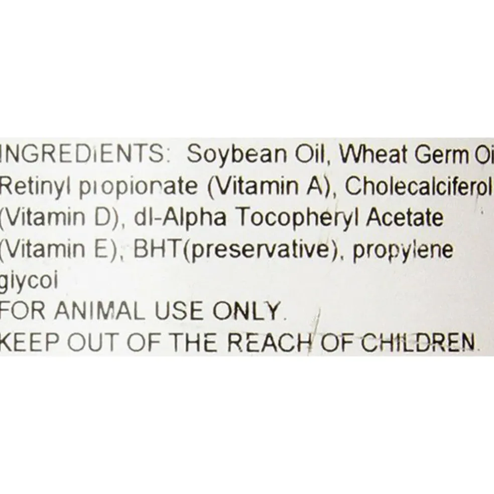 AniMed WGO Wheat Germ Oil Blend LiQuid Supplement for Horses (1 gallon)
