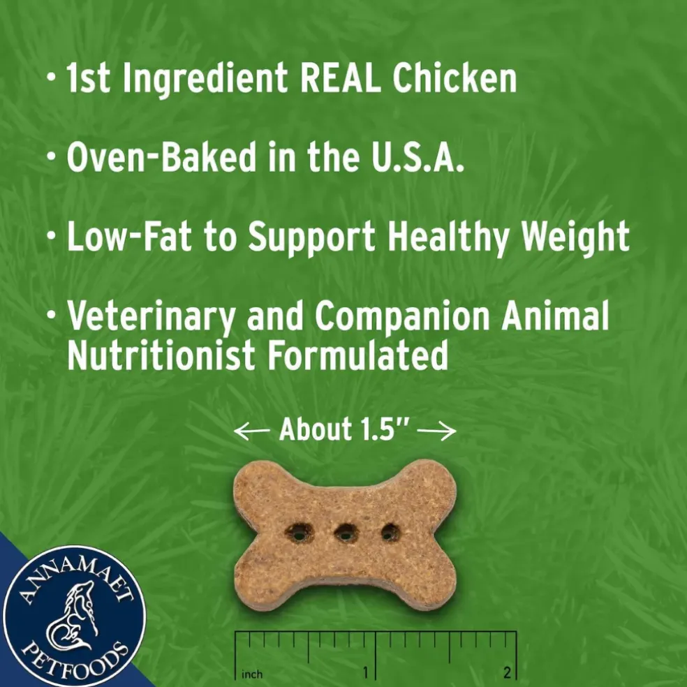 Annamaet Lean Low Fat Formula Grain-Free Oven-Baked Dog Treats (7 oz)