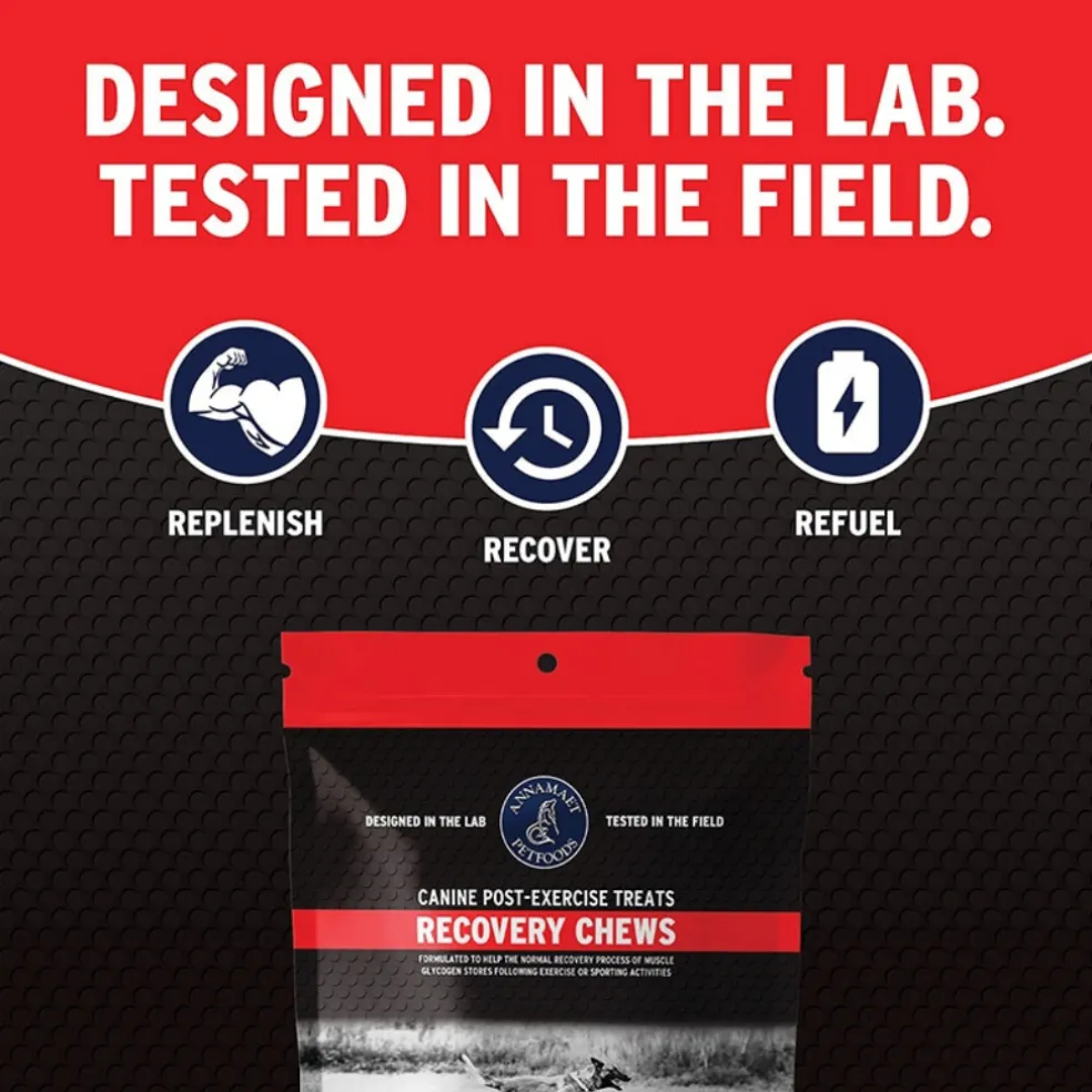 Annamaet Recovery Chews Post-Exercise Treats for Dogs