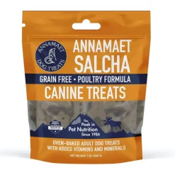 Annamaet Salcha Poultry Formula Grain-Free Oven-Baked Dog Treats (7 oz)