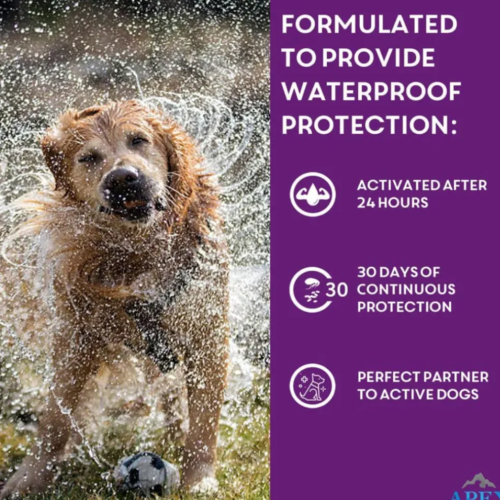 Apex Plus Topical Flea & Tick Prevention for Dogs, 45-88 lbs, 3 Doses