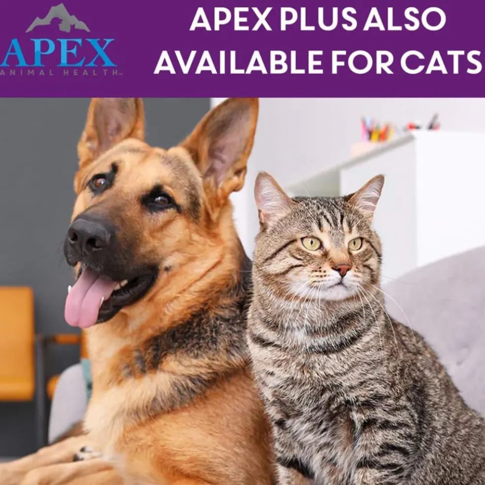 Apex Plus Topical Flea & Tick Prevention for Dogs, 45-88 lbs, 3 Doses