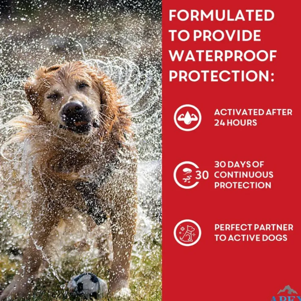 Apex Plus Topical Flea & Tick Prevention for Dogs, 89-132 lbs, 3 Doses