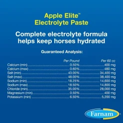 Apple Elite Electrolyte Paste Horse Supplement (60 ml)