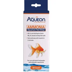 Aqueon Ammonia Aquarium Test Strips (50 ct)