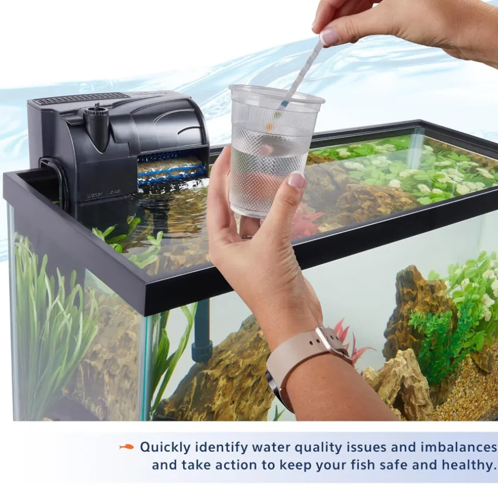 Aqueon 7-in-1 Aquarium Test Strips (50 ct)