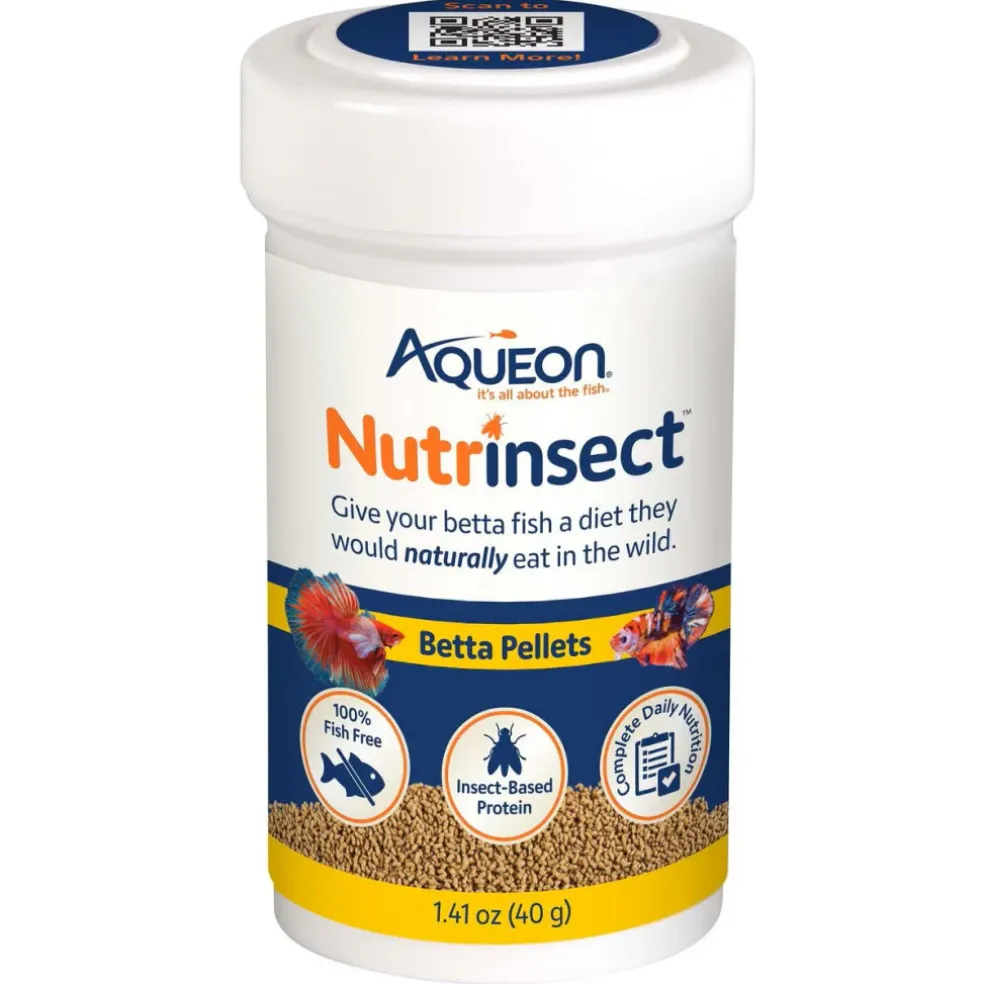Aqueon Nutrinsect Betta Pellets (1.41 oz)