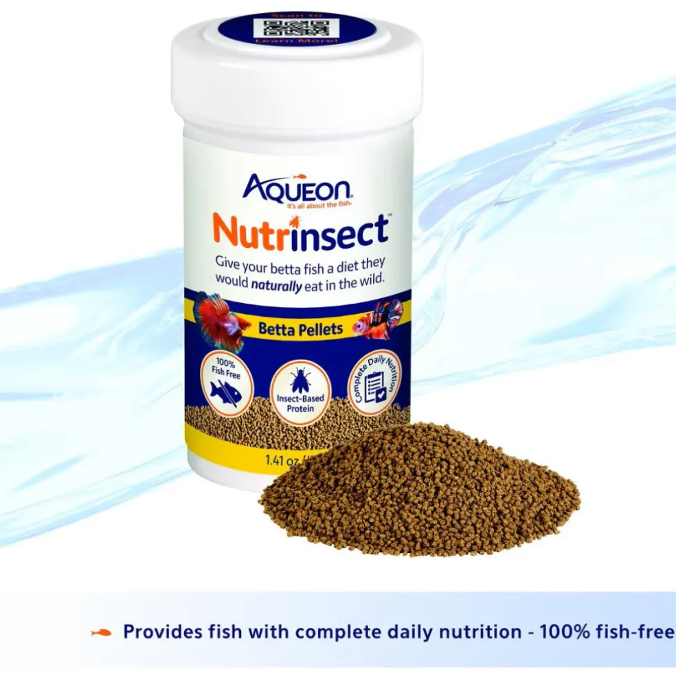 Aqueon Nutrinsect Betta Pellets (1.41 oz)