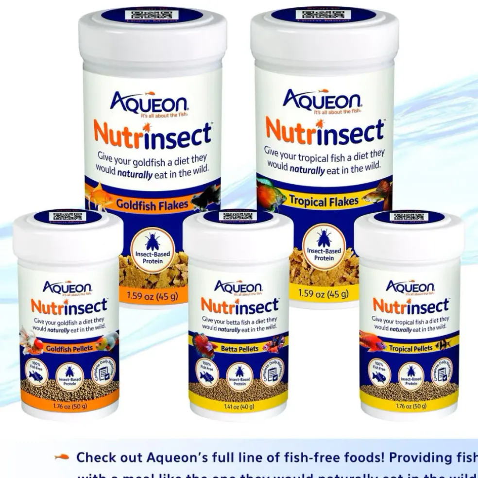 Aqueon Nutrinsect Goldfish Flakes (1.76 oz)