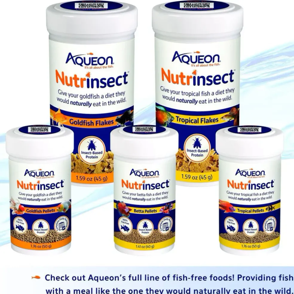 Aqueon Nutrinsect Goldfish Pellets (1.76 oz)