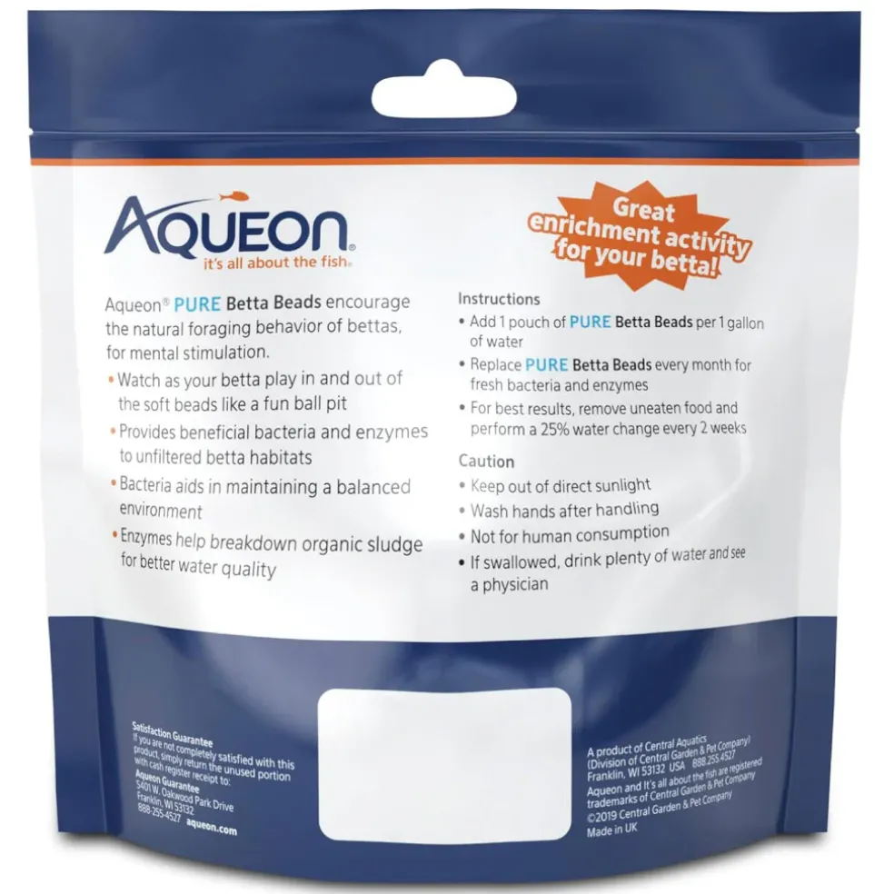 Aqueon PURE Betta Beads (8.8 oz)