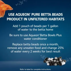 Aqueon PURE Betta Beads (8.8 oz)